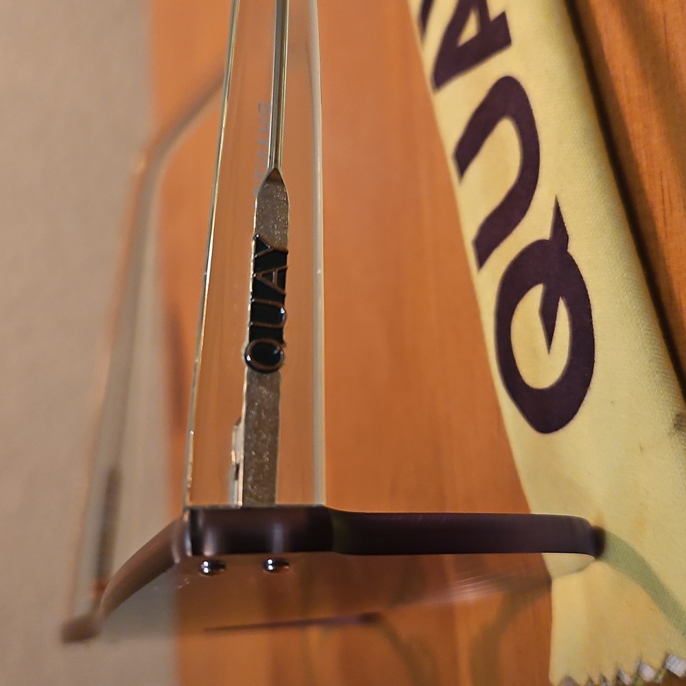 Quay Blue Gradient Sunglasses - Picture 2 of 5